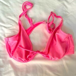 Vibrant Pink Bikini Top